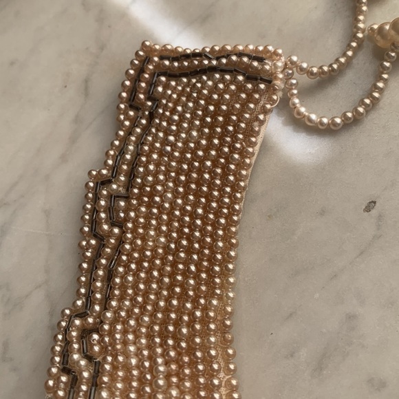 Vintage pearl collar necklace BAARE BEARDS INC - Picture 12 of 14